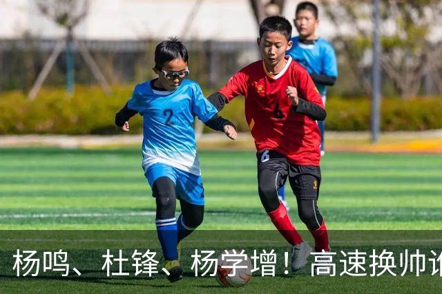 杨鸣、杜锋、杨学增！高速换帅谁能行？两条路必选其一